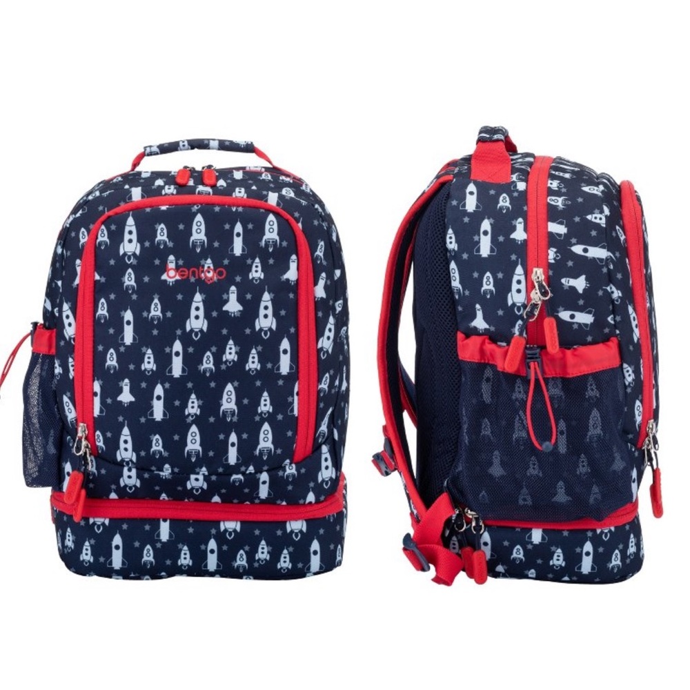 Bentgo Kids' 2-in-1 17" Backpack & Insulated
Lunch Bag - Rocket